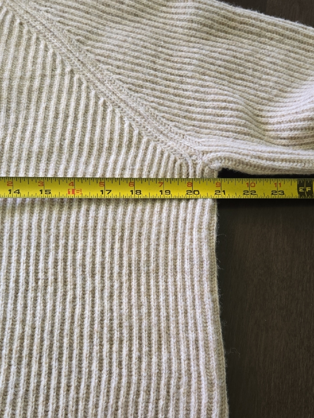 Joe's Jeans The Rey Sweater Double Cream Colour Size Small - Picture 8 of 10